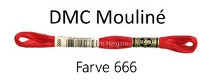 DMC Mouline Amagergarn farve 666